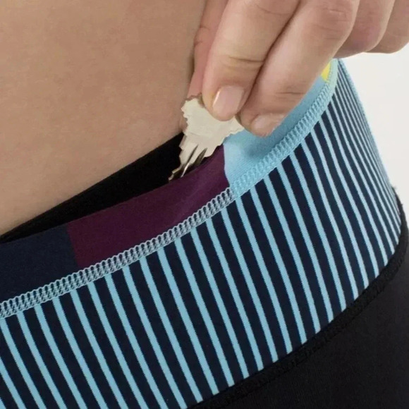 Lululemon Reversible Wunder Under Crop Leggings Black - Picture 7 of 15